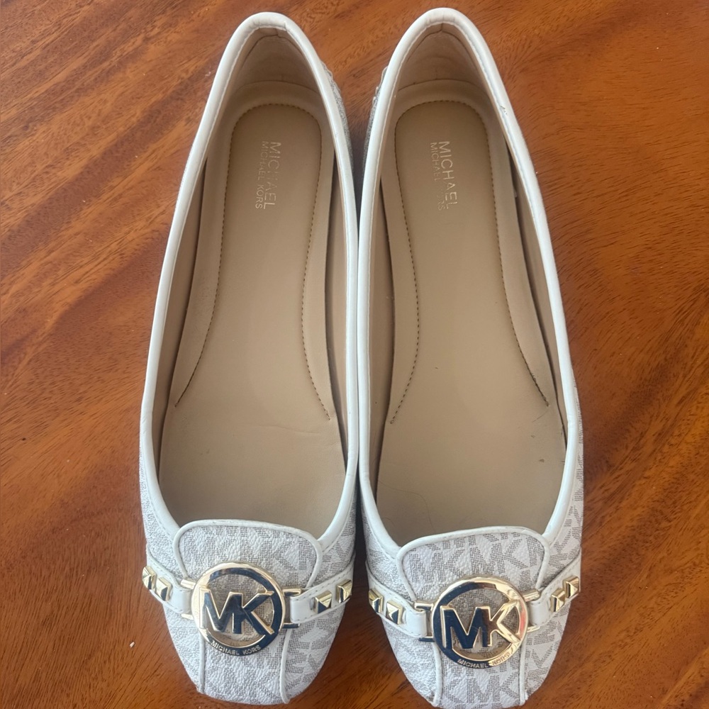 Michael Kors Women's Gray Flats